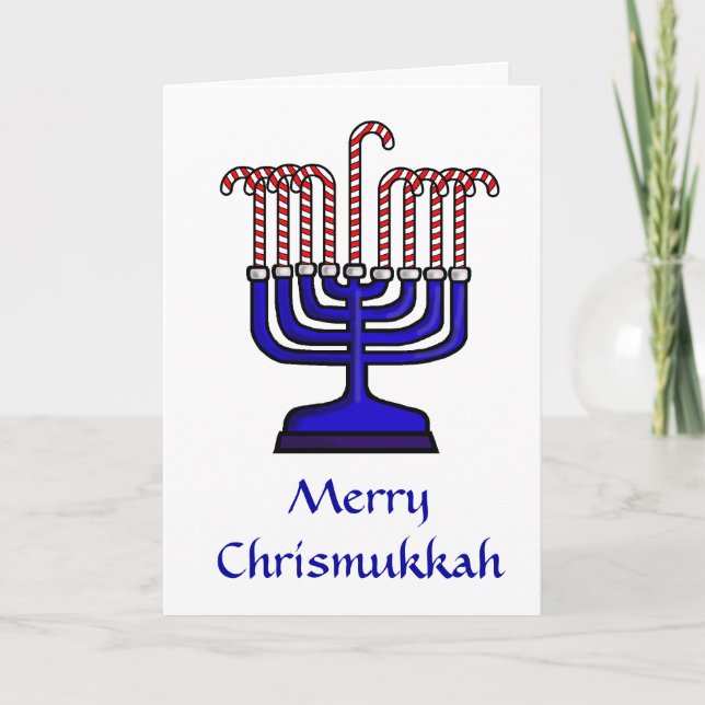 Cartes Pour Fêtes Annuelles Chrismukkah Spirit of the Season Greeting Card (Devant)