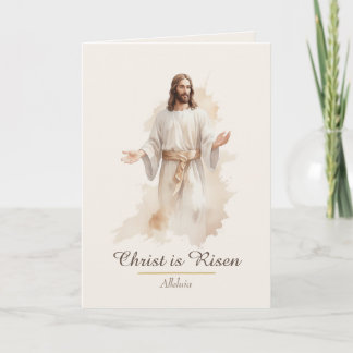 Cartes Pour Fêtes Annuelles Christian Easter Card He is Risen Blessing
