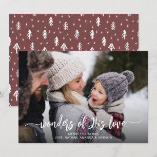 Cartes Pour Fêtes Annuelles Christian se demande de son amour Noël
