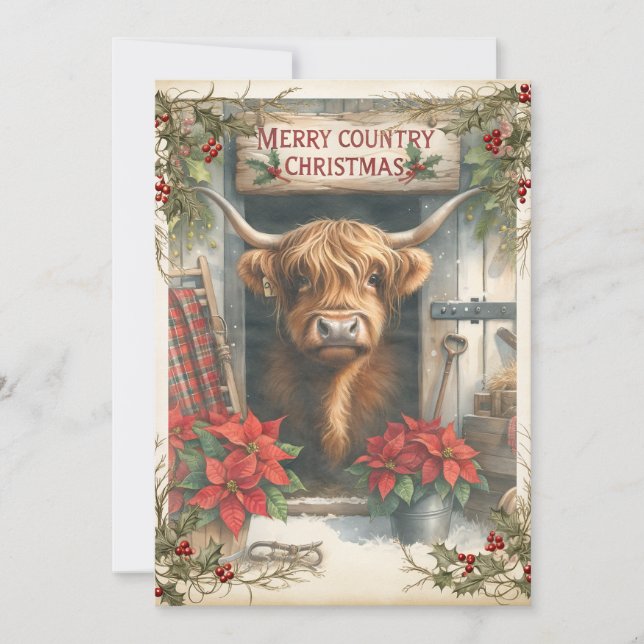 Cartes Pour Fêtes Annuelles Christmas (Devant)