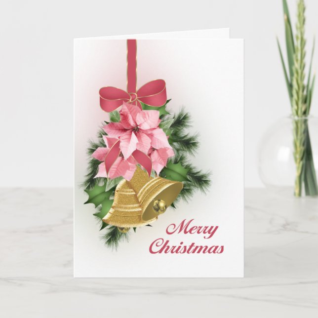 Cartes Pour Fêtes Annuelles Christmas Bells (Devant)