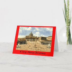 Cartes Pour Fêtes Annuelles Christmas Card - Rome, Vatican