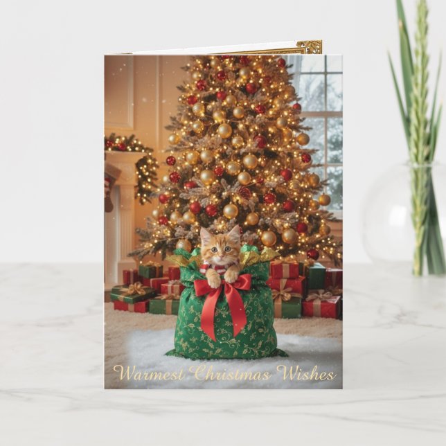 Cartes Pour Fêtes Annuelles Christmas Decorative Card (Devant)