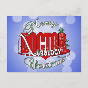 CARTES POUR FÊTES ANNUELLES CHRISTMAS DOCTOR UROLOGY UROLOGISTE