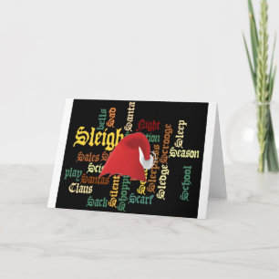 Cartes Pour Fêtes Annuelles Christmas empoisonne Have a Nice Day & a Better Ni