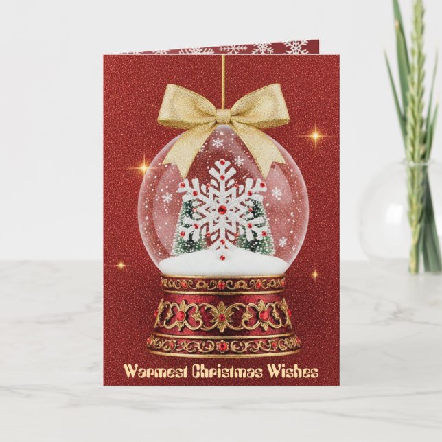 Cartes Pour Fêtes Annuelles Christmas Greeting Card (Devant)