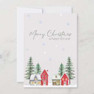 Cartes Pour Fêtes Annuelles Christmas Greeting Card