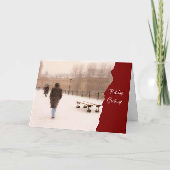 Cartes Pour Fêtes Annuelles Christmas Greeting Card (Devant)
