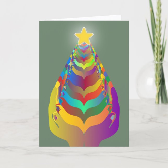 Cartes Pour Fêtes Annuelles Christmas Hope and Togetherness (Devant)