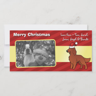 Cartes Pour Fêtes Annuelles Christmas Irish / English / Gordon / R&W Setter