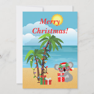 Cartes Pour Fêtes Annuelles Christmas Koala