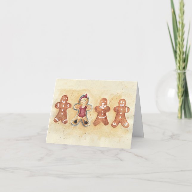 Cartes Pour Fêtes Annuelles Christmas little man (Devant)