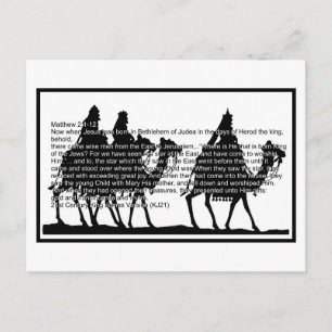 Cartes Pour Fêtes Annuelles Christmas Magi