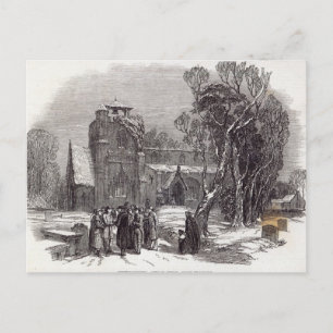 Cartes Pour Fêtes Annuelles Christmas morning: Going to Church