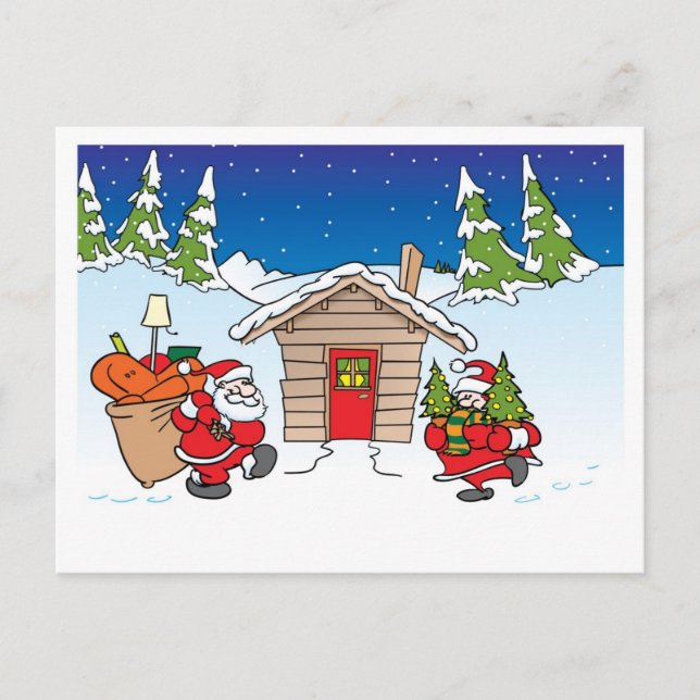 Cartes Pour Fêtes Annuelles Christmas moving card (Devant)