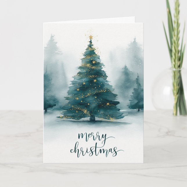 Cartes Pour Fêtes Annuelles Christmas Tree (Devant)