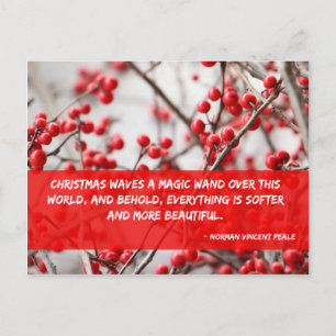 Cartes Pour Fêtes Annuelles Christmas Waves a Magic Wand Postcard