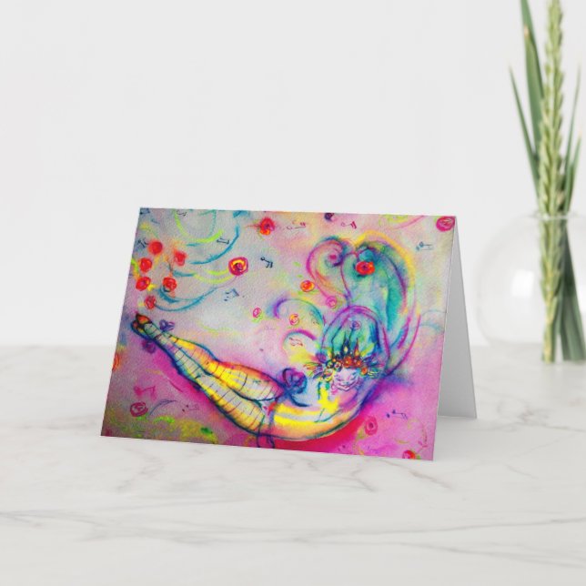 CARTES POUR FÊTES ANNUELLES CIRCUS DE VOL (Devant)