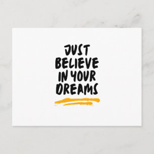 Cartes Pour Fêtes Annuelles Citation audacieuse pour les rêveurs Inspiration m