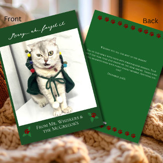 Cartes Pour Fêtes Annuelles Citation d'humour drôle Photo de fête de fin d'ann
