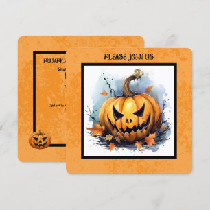 CARTES POUR FÊTES ANNUELLES CITROUILLE DU CONCOURS CARVING