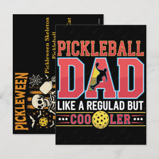 Cartes Pour Fêtes Annuelles Citrouilles de Halloween de Pickleween squelette p