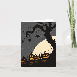 Cartes Pour Fêtes Annuelles Citrouilles d'Halloween
