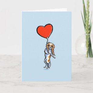 Cartes Pour Fêtes Annuelles CKCS Blenheim a mon coeur Valentine