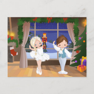 Cartes Pour Fêtes Annuelles Clara et Nutcracker le Stahlbaum House