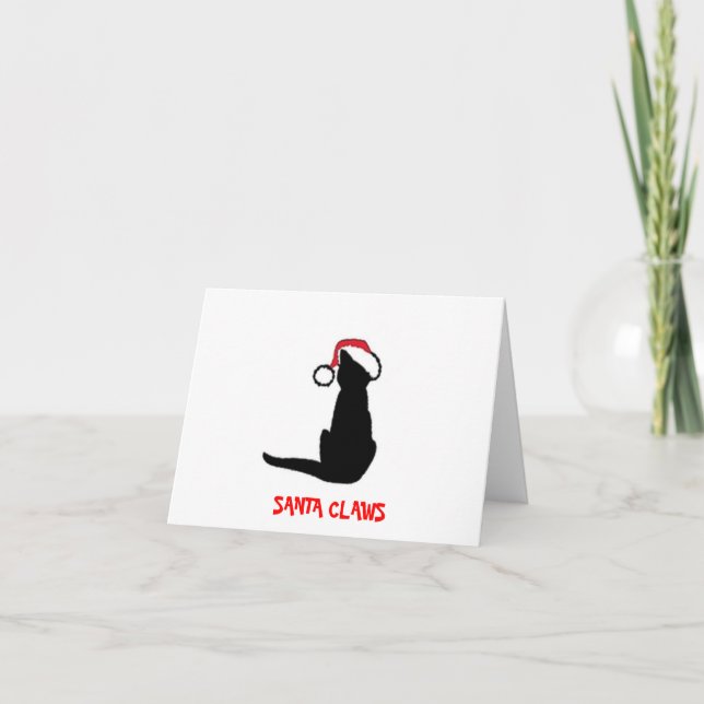 Cartes Pour Fêtes Annuelles CLASSES père Noël2 (Devant)