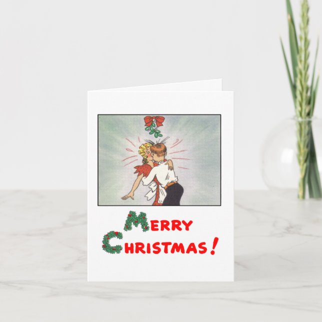 Cartes Pour Fêtes Annuelles Classic Chic Young Christmas Card (Devant)
