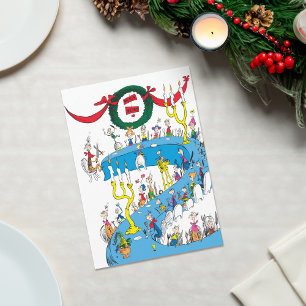 Cartes Pour Fêtes Annuelles Classic The Grinch   Joyeux Joyeux Fête