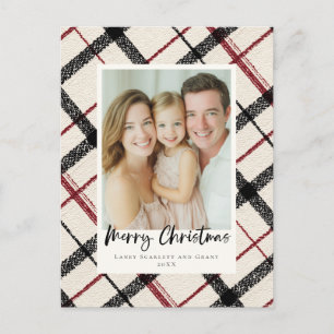 Cartes Pour Fêtes Annuelles Classique de Noël pâle