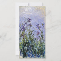 Claude Monet - Iris Mauves