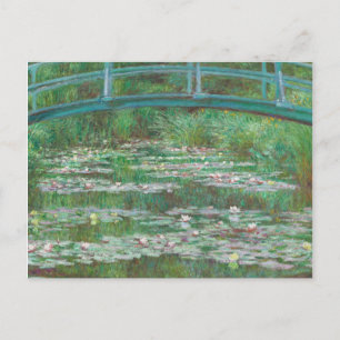 Cartes Pour Fêtes Annuelles Claude Monet - La passerelle japonaise