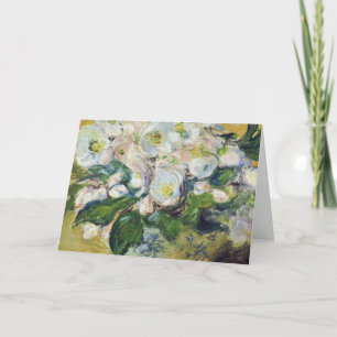 Cartes Pour Fêtes Annuelles Claude Monet - Roses de Noël