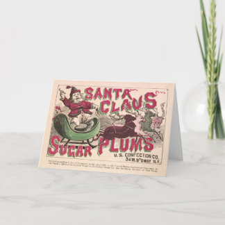 Cartes Pour Fêtes Annuelles claus à sucre