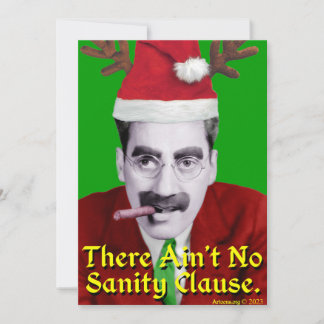 Cartes Pour Fêtes Annuelles Clause Sanity
