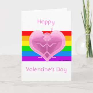 Cartes Pour Fêtes Annuelles Clio Valentine's Pride Card