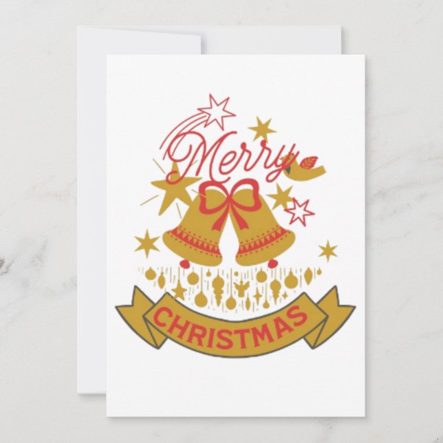 Cartes Pour Fêtes Annuelles Cloches À Couture, Chant De Mode (Devant)