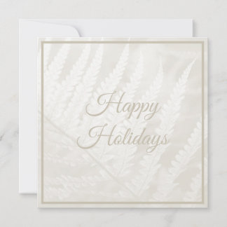 Cartes Pour Fêtes Annuelles Cloud Dancer Botanic Foliage Christmas