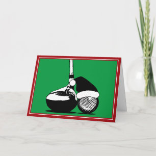 Cartes Pour Fêtes Annuelles Club de golf de Noël et bal