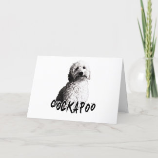 Cartes Pour Fêtes Annuelles Cockapoo