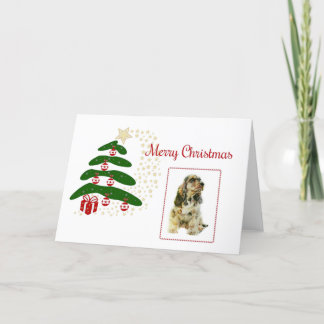 Cartes Pour Fêtes Annuelles Cocker Spaniel anglais