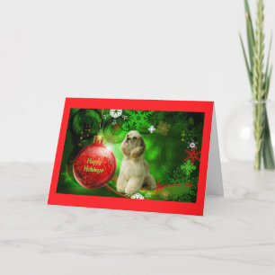 Cartes Pour Fêtes Annuelles Cocker Spaniel Christmas