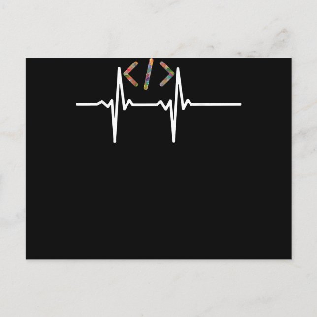 Cartes Pour Fêtes Annuelles Coders Funny | Codage du programmeur de logiciel i (Devant)