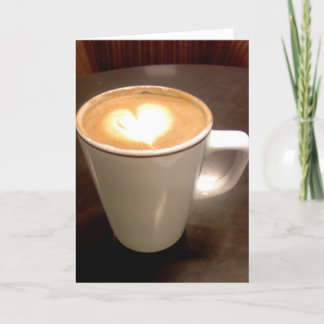 Cartes Pour Fêtes Annuelles Coeur de café