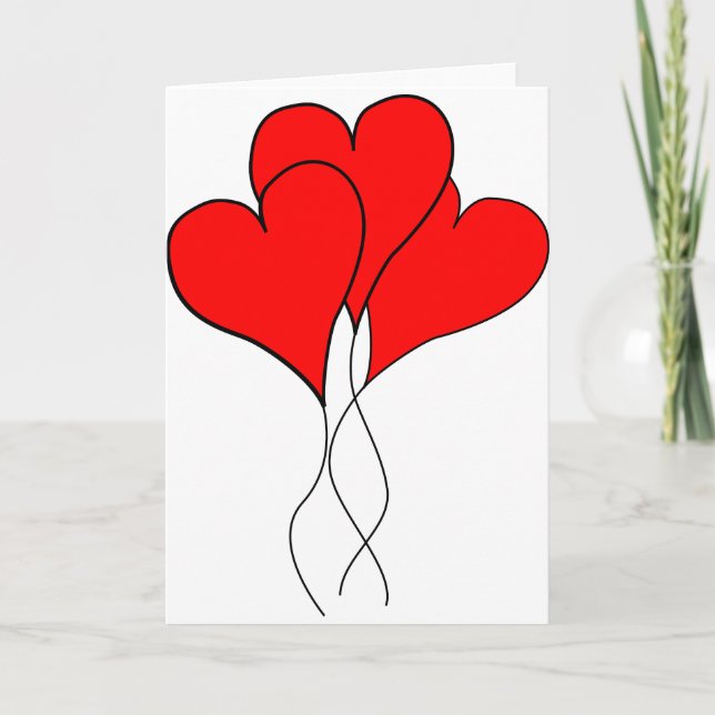 Cartes Pour Fêtes Annuelles coeur de coeur valentine femme petite amie (Devant)
