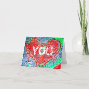 Cartes Pour Fêtes Annuelles Cœur en détresse