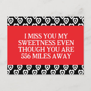 Cartes Pour Fêtes Annuelles Cœurs de la Saint-Valentin prison à distance